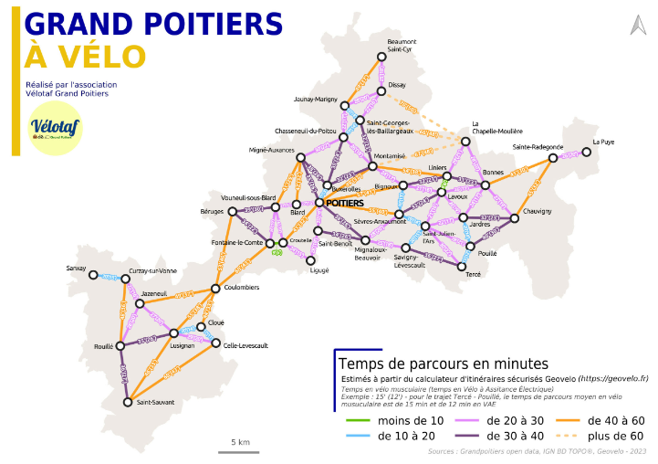 Grand poitiers velo online electrique