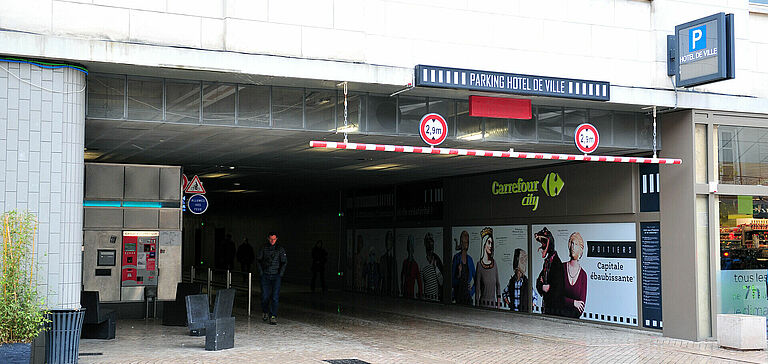 Parking de l'hôtel de ville de Poitiers