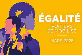 Visuel Égalité ! Poitiers se mobilise 2025