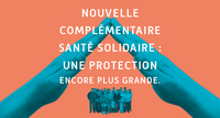 Illustration "Nouvelle complémentaire santé solidaires. Une protection encore plus grande"