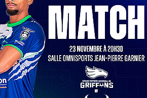 Affiche Grand Poitiers Handball 86 vs Bruges