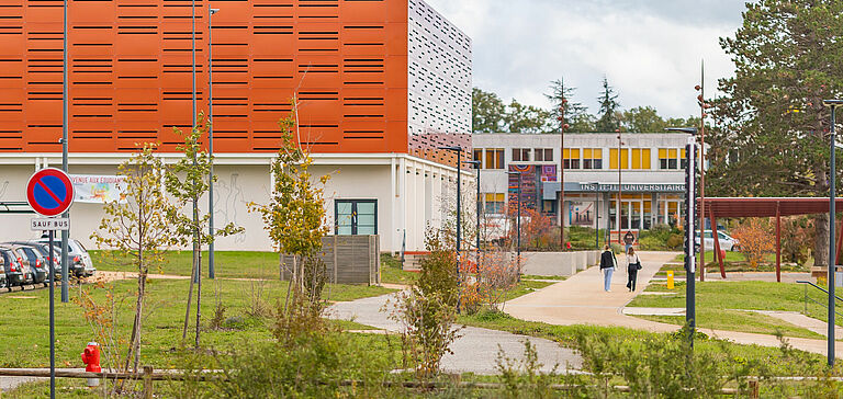 Vue générale du campus de Poitiers