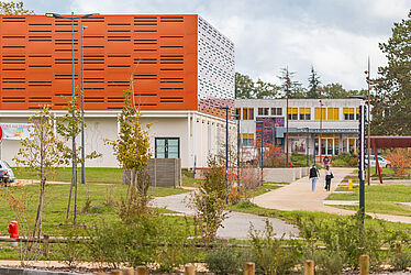 Vue générale du campus de Poitiers