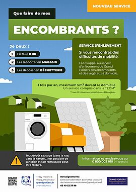 Infographie que faire des encombrants - Agrandir l'image (fenêtre modale)