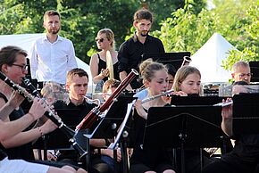 Photo d'un orchestre d'Harmonie