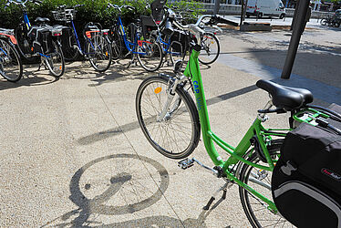 Vélo du service "CAP sur le Vélo" de Grand Poitiers