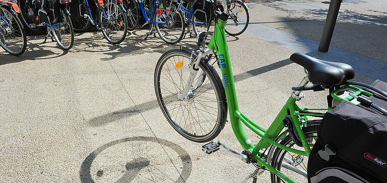 Vélo du service "CAP sur le Vélo" de Grand Poitiers